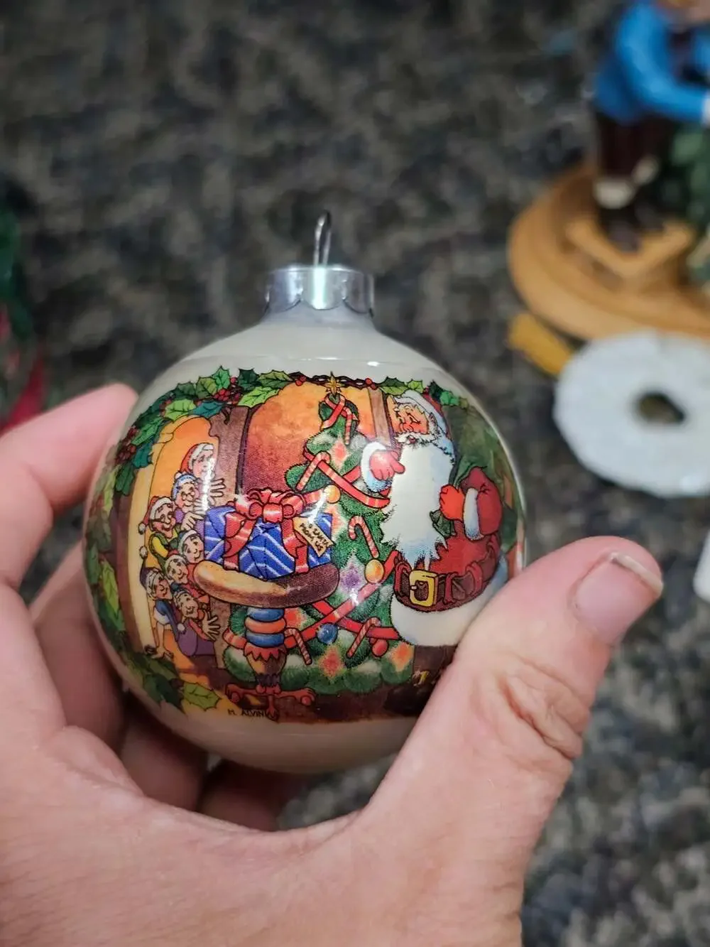 Ceramics By Sharon The Story Of Xmas Ornament